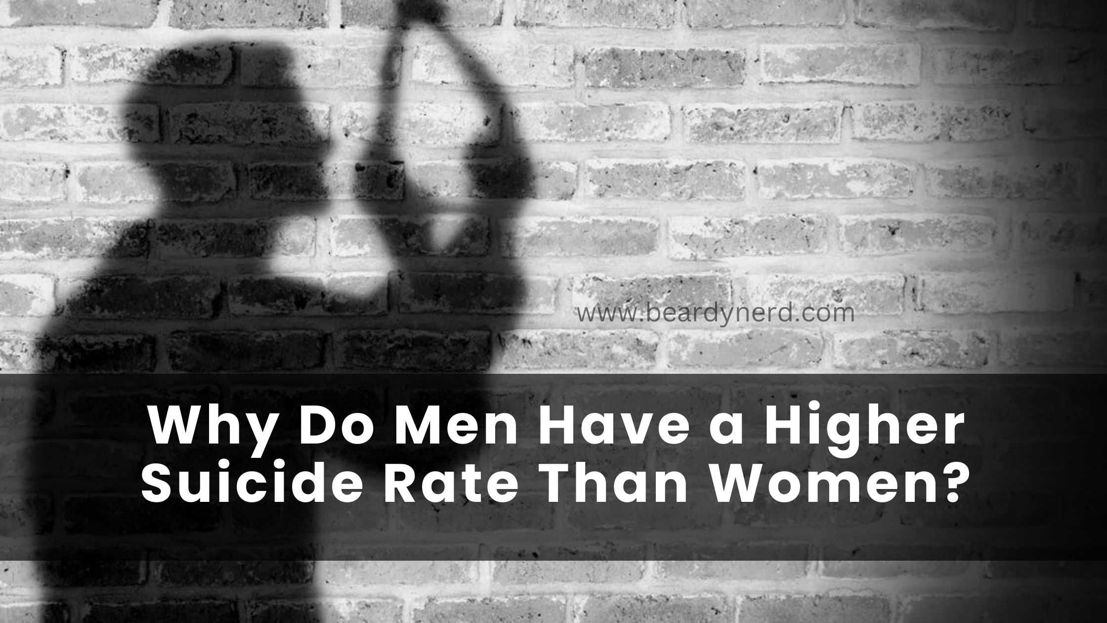 Why Do Men Have a Higher Suicide Rate Than Women? - Beardy Nerd