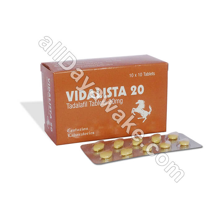 Buy Vidalista 20 Mg Tablet | Tadalafil | USA, Australia