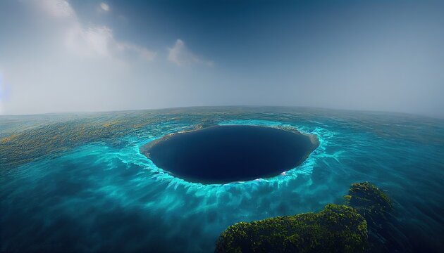 The Largest Ever Discovered 'Blue Hole' - Beardy Nerd