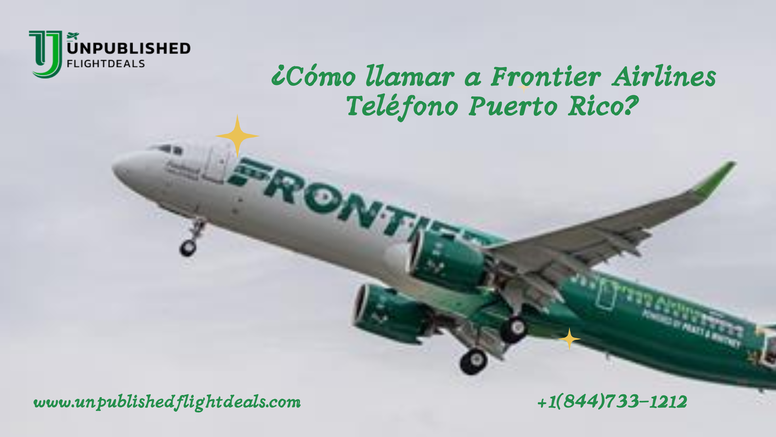 ¿Cómo contactar a Frontier Airlines desde Puerto Rico?