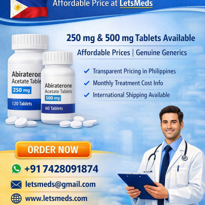 Abiraterone Acetate Tablets Available in Philippines at Affordable Price Profile Picture