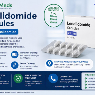 Lenalidomide Price Philippines | Generic Lenalidomide Capsules & Availability Profile Picture